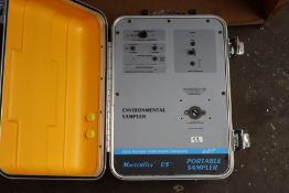 A pre-owned Masterflex E/S portable sampling pump 115/230VAC (Missing pump head).