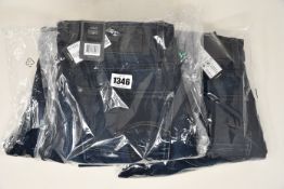 Four pairs of as new G-Star Raw jeans (All W32/L32).