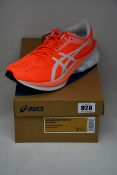 A pair of women's as new Asics Novablast Tokyo trainers (UK 5).