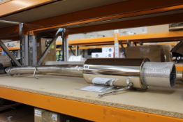 An as new HKS exhaust Muffler silent high power.