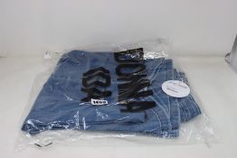 A pair of as new Donna Ida Minnie The High Top Flare jeans (W29 - RRP £215).