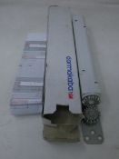 A boxed Dormakaba concealed fire door closer (PN: ITS 96).
