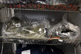 Four items of as new (Di)vision clothing to include a pair of upcycled knee zip denim jeans (W31/