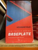 Four Heusinkveld Sim Pedals Sprint Baseplate (Optional mounting plate for Sim Pedals Sprint).