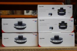Five boxes of as new Honeywell North Rd40 filters (Plastic) A2B2E2K2P3 Sperian XL (5 per box).
