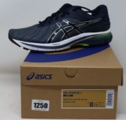 A pair of as new Asics Gel-Pursue 7 trainers (UK 7.5).