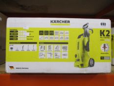 A boxed as new Karcher K2 Full Control Pressure Washer.
