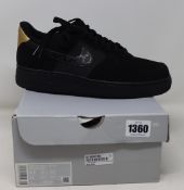 A pair of as new Nike Air Force 1 '07 LV8 trainers (UK 8.5).