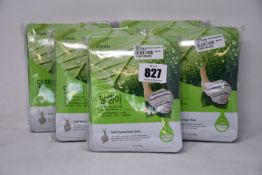 A quantity of Esfolio snail essence mask sheets (Approximately 50 items).