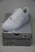A pair of as new Nike Air Force 1 '07 (UK 7).