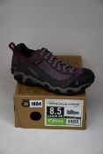 A pair of women's as new Oboz Firebrand II Low B-Dry waterproof walking shoes (UK 6).