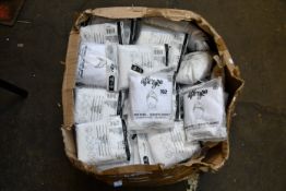 A large quantity of After Spa hair towels/wraps.