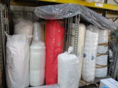 A quantity of mattresses in various brands and sizes (Approximately 12) (Viewing available for