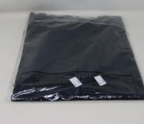 Two as new A.C.W. Essential T-shirts in navy (S, M - RRP £95 each).