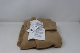 An as new Apropos The Concept Store Extreme Cashmere No 104 trousers in camel (No size - RRP €490).