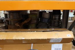 Eight Silverline 900mm T-Bar Sash Cramps.