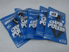 Five as new Fenner Drives #35 Chain Pullers (For installing No 35-60 roller chains).