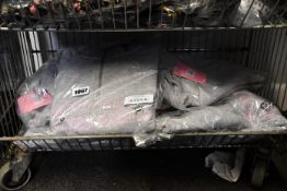 Seven as new Skinny Dip Loves Pasta half zip cropped jumpers (Sizes 8, 10, 12, 14, 16, 18, 22 -