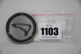One Mercedes-Benz Silver Arrows 100th Win - 2019 Mexican Grand Prix commemorative coin (1st Place