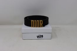 An as new Christian Dior belt.