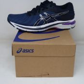 A pair of women's as new Asics Gel-Pursue 7 trainers (UK 6).