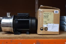 A boxed Pentair STA-RITE Jetinox 70/50 M Stainless Steel Self Priming Pump.