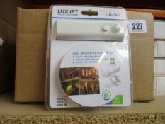 Ten as new Luxjet LUX-CR-2 LED Motion Sensor Strips.