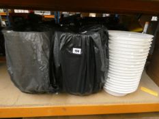 A quantity of plate ring stackers (Approximately 120 items).