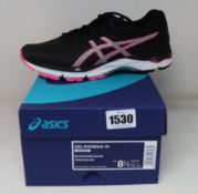 Three pairs of women's as new Asics Gel-Phoenix 10 trainers (UK 6.5).