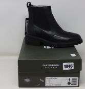 A pair of as new G-Star Raw Tacoma Chelsea boots (UK 3).