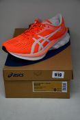 A pair of women's as new Asics Novablast Tokyo trainers (UK 6).