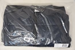 A women's as new G-Star Raw short padded jacket in mazarine blue (M).