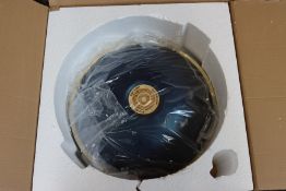 A boxed as new RAV Vast B Kurd Double Ding Hand Pan (Steel drum).