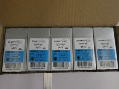 Ten boxes of Power One implant plus cochlear implant batteries (60 items per box).