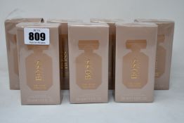 Seven boxed as new Hugo Boss The Scent Private Accord eau de parfum (50ml).