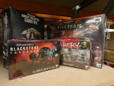 A boxed as new Warhammer 40,000 Kill Team starter set skirmish combat in the 41st Millennium (Some