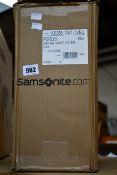 A boxed Samsonite PRO-DLX 5 Laptop Briefcase in black (17.3