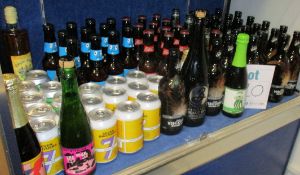 A quantity of assorted beers, ales and ciders to include, Tom's Tale Ale, Seven Brothers, Two Cock