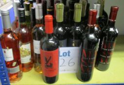 A quantity of assorted wines to include Martin Codax, Bella Cucina, Pluriel, Porta 6 and Adega de