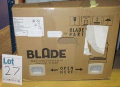 A boxed as new Blade Brewlock countertop draught system (Damaged box, item intact).
