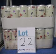 Two packs of Kiss of Wine's Wild cans (24 cans per pack- Over 18s only).