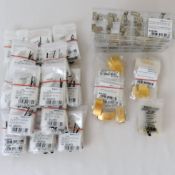 As new bagged various jewellery clasps and baton clock hands