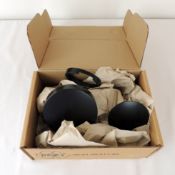 A boxed as new Dornbracht Bath Filler & Waste with Overflow Set Trim Set Matt Black 36247970-33, RRP