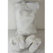 Bagged as new White Company slippers x 20 pairs (size Large). Individually wrapped, RRP £24.99 per