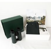A boxed as new Swarovski EL 8.5x42 W B Binoculars in Green, RRP £1599.