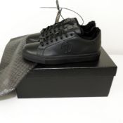 A boxed as new Philipp Plein Lo-top sneakers Hexagon, size 40, RRP £550
