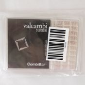 One Hundred 1G COMBIBAR Silver Ingots, bagged