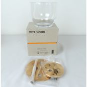 A boxed as new Fritz Hansen Ikebana vase, small