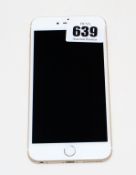 A pre-owned Apple iPhone 6 Plus (Global/Sprint/A1524) 64GB in Gold (iCloud activation clear) (