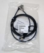 Ten as new Kensington N17 Dual Headed Keyed Laptop Locks For Dell Devices (P/N: K64440WW) (Packaging